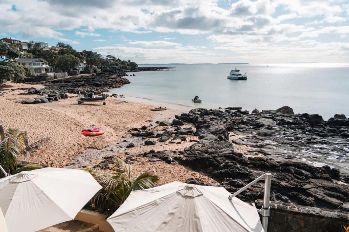 Takapuna Beachfront W Stunning Views Auckland Bagian luar foto